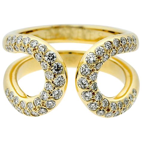 hermes ring gold|Hermes gold rings for sale.